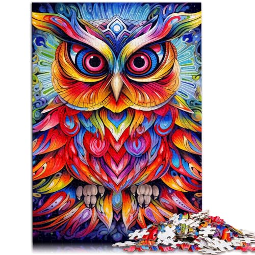 Puzzle für Erwachsene, 1000 Teile, Tierkunst, Eulenspielzeug, Denkspiel, ganze Familie,38x52cm, für 14-Jährige Puzzle für Erwachsene, 1000 Teile, Tierkunst, Eulenspielzeug, Denkspiel, ganze Familie,38x52cm, für 14-Jährige von SYUNFEI