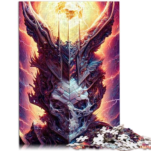 Puzzle für Erwachsene, 1000 Teile, Crystal Necromancer, Spielzeug, Denkspiel mit passendem Poster und Quizblatt, 14,96 x 20,47 Zoll Puzzle für Erwachsene, 1000 Teile, Crystal Necromancer, Spielzeug, Denkspiel mit passendem Poster und Quizblatt, 14,96 x 20,47 Zoll von SYUNFEI