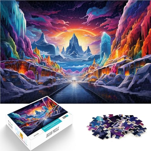 Puzzle für Erwachsene, 1000 Teile, Stadtspielzeug, Denkspiel, Spaß bei Aktivitäten zu Hause, Geburtstagsgeschenk, Reisegeschenk, 14,96 x 20,47 Zoll Puzzle für Erwachsene, 1000 Teile, Stadtspielzeug, Denkspiel, Spaß bei Aktivitäten zu Hause, Geburtstagsgeschenk, Reisegeschenk, 14,96 x 20,47 Zoll von SYUNFEI