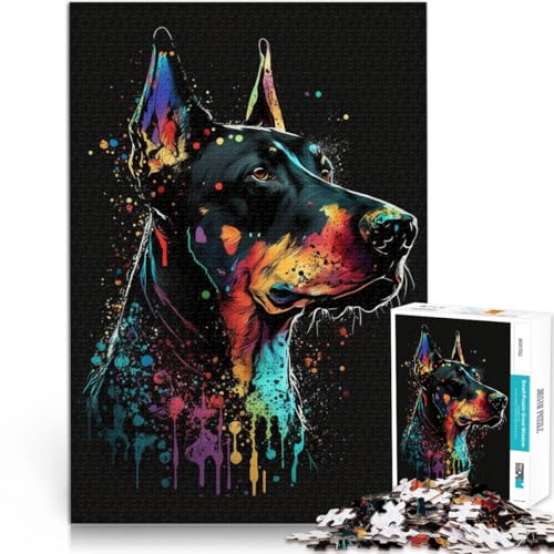 Puzzle für Erwachsene, 2000 Teile, Deutscher Schäferhund, Spielzeug, Denkspiel, Lernspiel für Geburtstag, Weihnachten, 27,56 Zoll x 39,37 Zoll, für 14-Jährige von SYUNFEI
