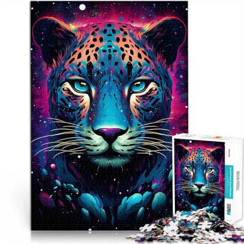 Puzzle für Erwachsene, 1000 Teile, Art Galaxy Leopard, DIY-Puzzle-Spielzeug, Herausforderung für die Gehirnintelligenz, süchtig machendes Spielzeug, 10,27 x 14,96 Zoll, Puzzle für Erwachsene, 1000 Teile, Art Galaxy Leopard, DIY-Puzzle-Spielzeug, Herausforderung für die Gehirnintelligenz, süchtig machendes Spielzeug, 10,27 x 14,96 Zoll, von SYUNFEI