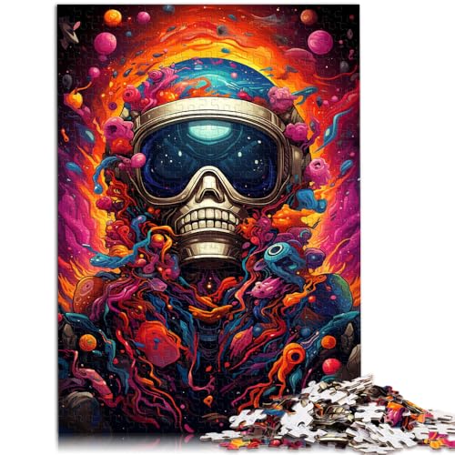 2000-teiliges Puzzle für Erwachsene, Astronauten-Spiele, Spielzeug, Geschenk, Herausforderung für die Gehirnintelligenz, süchtig machendes Spielzeug, 27,56 x 39,37 Zoll, von SYUNFEI