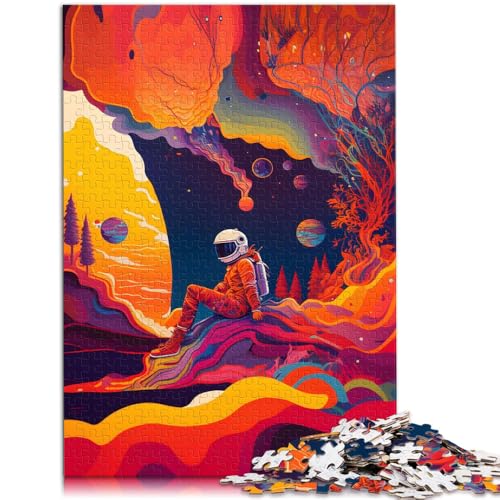 Puzzle für Erwachsene, 1000 Teile, Astronaut, farbenfrohes Quizspiel, tolles Geschenk für die ganze Familie, 26x38cm, geeignet für Kinder und Jugendliche ab 14 Jahren Puzzle für Erwachsene, 1000 Teile, Astronaut, farbenfrohes Quizspiel, tolles Geschenk für die ganze Familie, 26x38cm, geeignet für Kinder und Jugendliche ab 14 Jahren von SYUNFEI