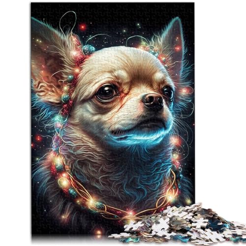 2000-teiliges Puzzle für Erwachsene, Chihuahua-Quizspiel, ganze Familie, 70 x 100 cm, für Teenager ab 14 Jahren von SYUNFEI
