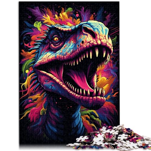 2000-teiliges Puzzle für Erwachsene, Dinosaurier-Quizspiel, jedes Teil ist einzigartig – anspruchsvolles Familienspiel, 70 x 100 cm, für Teenager ab 14 Jahren von SYUNFEI