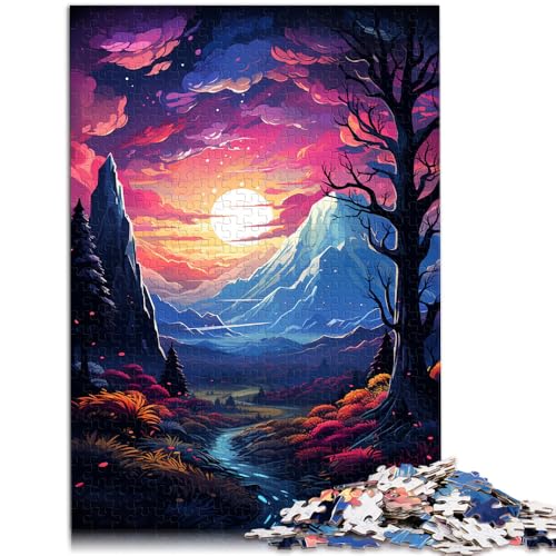 Puzzle für Erwachsene, 2000 Teile, Fantasielandschaft, Spiele, Spielzeug, Geschenk, anspruchsvolles Puzzlespiel und Familienspiel, 27,56 x 39,37 Zoll, für Teenager ab 14 Jahren von SYUNFEI