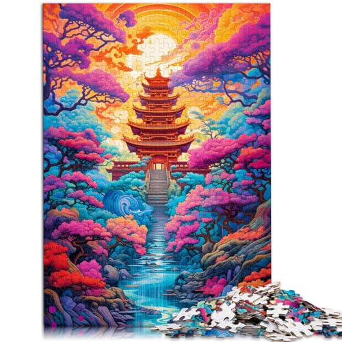 Puzzles für Erwachsene und Kinder, Fantasy-Japan, Puzzles für Erwachsene, 1000 Teile, 50 x 75 cm, Holzbrettpuzzles für Jugendliche und Erwachsene, Spiele für Erwachsene von SYUNFEI
