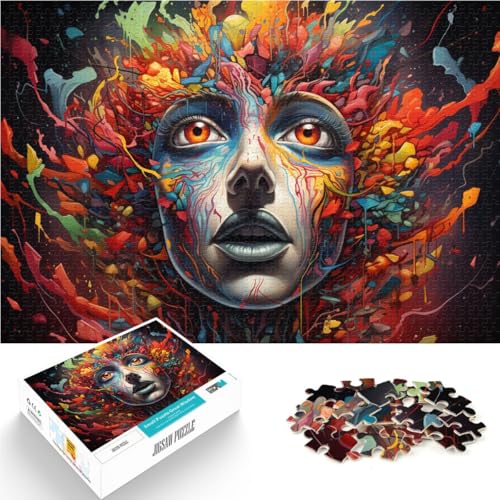 Puzzle für Erwachsene, 1000 Teile, Mädchen-Quizspiel, Familienspiel, Stressabbau, schwieriges Herausforderungspuzzle,38x52cm, für Teenager ab 14 Jahren Puzzle für Erwachsene, 1000 Teile, Mädchen-Quizspiel, Familienspiel, Stressabbau, schwieriges Herausforderungspuzzle,38x52cm, für Teenager ab 14 Jahren von SYUNFEI