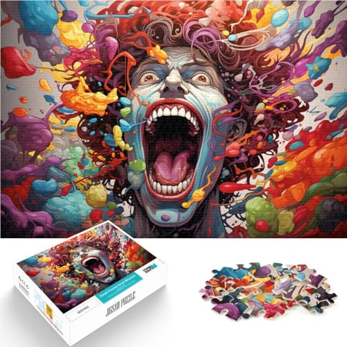 Puzzle für Erwachsene, 1000 Teile, Kunst-Quizspiel, jedes Teil ist einzigartig – anspruchsvolles Familienspiel, 50 x 75 cm, für Jugendliche ab 14 Jahren Puzzle für Erwachsene, 1000 Teile, Kunst-Quizspiel, jedes Teil ist einzigartig – anspruchsvolles Familienspiel, 50 x 75 cm, für Jugendliche ab 14 Jahren von SYUNFEI