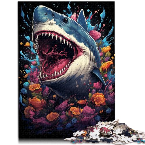 Puzzle für Erwachsene, 1000 Teile, Hai-Mythologie, Spielzeug, Lernspiele, Stressabbau, einzigartige Heimdekoration und Geschenke, 50 x 75 cm, für Teenager ab 14 Jahren Puzzle für Erwachsene, 1000 Teile, Hai-Mythologie, Spielzeug, Lernspiele, Stressabbau, einzigartige Heimdekoration und Geschenke, 50 x 75 cm, für Teenager ab 14 Jahren von SYUNFEI