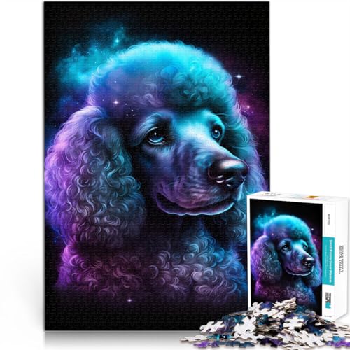 Puzzle für Erwachsene, 1000 Teile, Galaxy-Pudel-Quizspiel, Wanddekoration, einzigartige Geburtstags, 50 x 75 cm, für Teenager ab 14 Jahren Puzzle für Erwachsene, 1000 Teile, Galaxy-Pudel-Quizspiel, Wanddekoration, einzigartige Geburtstags, 50 x 75 cm, für Teenager ab 14 Jahren von SYUNFEI