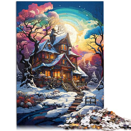 Puzzle 1000 Teile für Erwachsene, Iglu-Spielzeug. Helfen Sie dem Gehirn, süchtig machendes Spielzeug zu trainieren und Geduld zu fördern. 14,96 Zoll x 20,47 Zoll von SYUNFEI