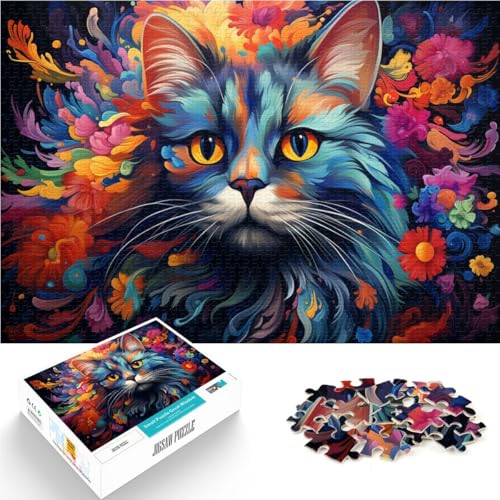 Puzzle Erwachsene, 1000 Teile, Katzenspiele, Spielzeug, Geschenk. Helfen Sie dem Gehirn, süchtig machendes Spielzeug zu trainieren und Geduld zu fördern. 14,96 Zoll x 20,47 Zoll Puzzle Erwachsene, 1000 Teile, Katzenspiele, Spielzeug, Geschenk. Helfen Sie dem Gehirn, süchtig machendes Spielzeug zu trainieren und Geduld zu fördern. 14,96 Zoll x 20,47 Zoll von SYUNFEI