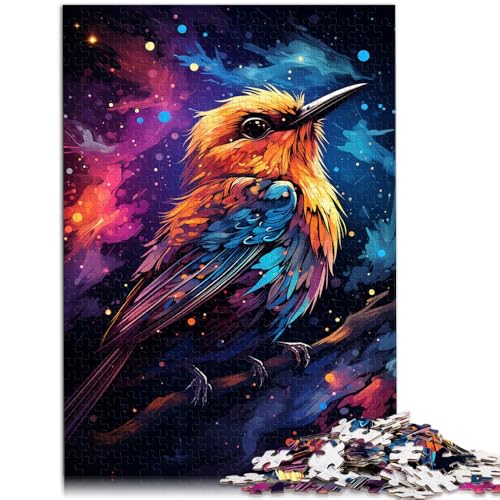 Puzzles für Erwachsene und Kinder, Malkunst, Spatzen-Puzzle, 1000 Teile für Erwachsene, 50 x 74,9 cm, Holzbrett-Puzzle, geeignet für Erwachsene, Familienspaß-Puzzles von SYUNFEI