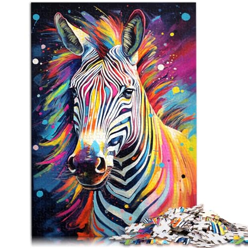 1000-teiliges Puzzle für Erwachsene, Mal-Zebra-Quizspiel, ganze Familie, 50 x 75 cm, für Teenager ab 14 Jahren 1000-teiliges Puzzle für Erwachsene, Mal-Zebra-Quizspiel, ganze Familie, 50 x 75 cm, für Teenager ab 14 Jahren von SYUNFEI