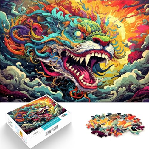 Puzzle für Erwachsene, 2000 Teile, farbenfrohes chinesisches Drachen-Quizspiel, Geburtstagsgeschenk, Geschenke, Wandkunst, 27,56 x 39,37 Zoll, für Teenager ab 14 Jahren Puzzle für Erwachsene, 2000 Teile, farbenfrohes chinesisches Drachen-Quizspiel, Geburtstagsgeschenk, Geschenke, Wandkunst, 27,56 x 39,37 Zoll, für Teenager ab 14 Jahren von SYUNFEI