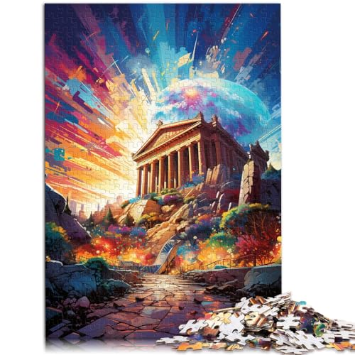 1000-teiliges Puzzle für Erwachsene, das Akropolis-Quizspiel, Wanddekoration, einzigartige Geburtstags, 50 x 75 cm, für Teenager ab 14 Jahren 1000-teiliges Puzzle für Erwachsene, das Akropolis-Quizspiel, Wanddekoration, einzigartige Geburtstags, 50 x 75 cm, für Teenager ab 14 Jahren von SYUNFEI