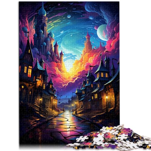 Puzzle für Erwachsene, 1000 Teile, Altstadtplatz-Quizspiel, Herausforderung für die Gehirnintelligenz, süchtig machendes Spielzeug, 50 x 75 cm, für Jugendliche ab 14 Jahren von SYUNFEI