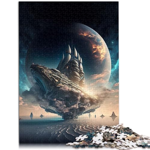 2000-teiliges Puzzle für Erwachsene, „Segeln durch die Galaxie“, Quizspiel, Lernspiel für Geburtstag, Weihnachten, 27,56 x 39,37 Zoll 2000-teiliges Puzzle für Erwachsene, „Segeln durch die Galaxie“, Quizspiel, Lernspiel für Geburtstag, Weihnachten, 27,56 x 39,37 Zoll von SYUNFEI