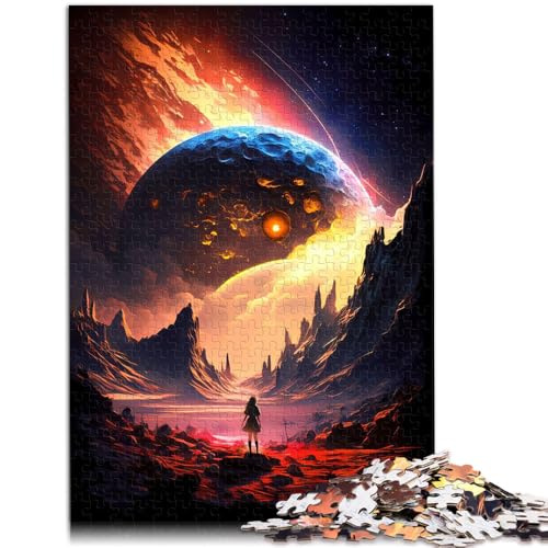 Puzzle für Erwachsene, 2000 Teile, Interstellares Abenteuer, Quizspiel, Stressabbau, Urlaub zu Hause, Zeit totschlagen, 27,56 x 39,37 Zoll, für Teenager ab 14 Jahren von SYUNFEI