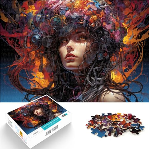 Puzzle für Erwachsene, 1000 Teile, mechanische Mädchen, Quizspiel, ganze Familie,38x52cm, für Teenager ab 14 Jahren Puzzle für Erwachsene, 1000 Teile, mechanische Mädchen, Quizspiel, ganze Familie,38x52cm, für Teenager ab 14 Jahren von SYUNFEI
