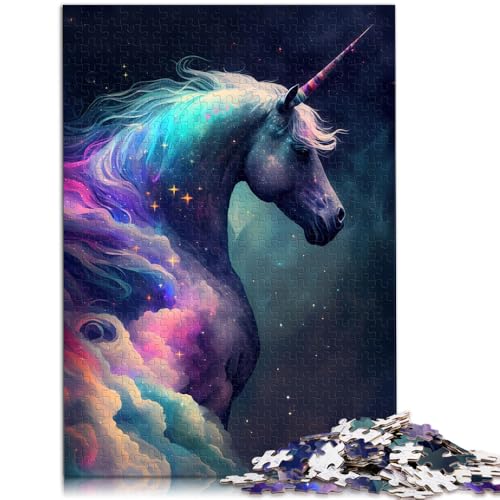 Puzzle für Erwachsene, 1000 Teile, Weltraum-Einhorn-Quizspiel, geeignet als Schreibtischdekoration,38x52cm, für Teenager ab 14 Jahren Puzzle für Erwachsene, 1000 Teile, Weltraum-Einhorn-Quizspiel, geeignet als Schreibtischdekoration,38x52cm, für Teenager ab 14 Jahren von SYUNFEI
