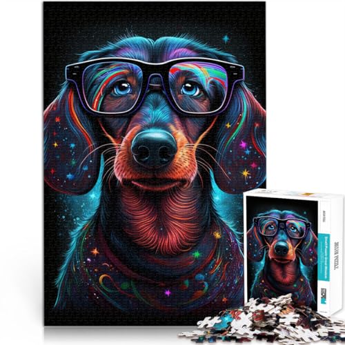 Puzzle für Erwachsene, 1000 Teile, Cosmic Chihuahua-Brille, anspruchsvolles Spiel, Geschenke, tolles Geschenk für Spiele, 26x38cm, für Teenager ab 14 Jahren Puzzle für Erwachsene, 1000 Teile, Cosmic Chihuahua-Brille, anspruchsvolles Spiel, Geschenke, tolles Geschenk für Spiele, 26x38cm, für Teenager ab 14 Jahren von SYUNFEI