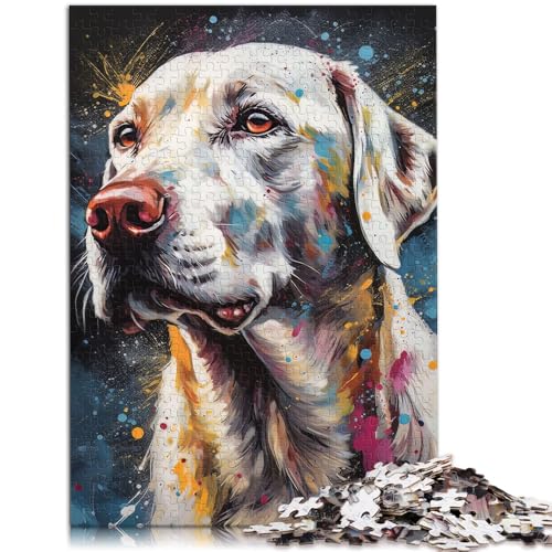 2000-teiliges Puzzle für Erwachsene, Gemälde eines weißen Labradors, Quizspiel, Lernspiel für Geburtstag, Weihnachten, 70 x 100 cm, für 14-Jährige 2000-teiliges Puzzle für Erwachsene, Gemälde eines weißen Labradors, Quizspiel, Lernspiel für Geburtstag, Weihnachten, 70 x 100 cm, für 14-Jährige von SYUNFEI