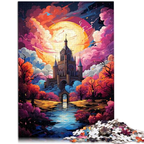 1000-teiliges Puzzle für Erwachsene. Wunderschöne Fantasielandschaft. Anspruchsvolles Spiel. Geschenke. Einzigartiges Herausforderungsspiel. 14,96 x 20,47 Zoll für 14-Jährige von SYUNFEI