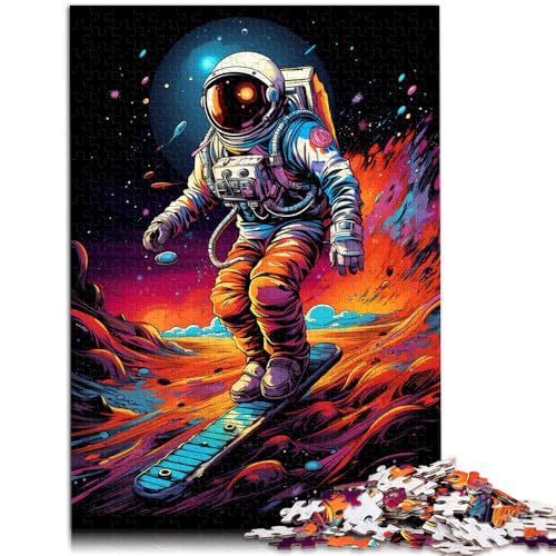 1000-teiliges Puzzle für Erwachsene, Astronaut, Mustermontage. Hilft dem Gehirn, süchtig machendes Spielzeug zu trainieren und Geduld zu fördern. 14,96 Zoll x 20,47 Zoll 1000-teiliges Puzzle für Erwachsene, Astronaut, Mustermontage. Hilft dem Gehirn, süchtig machendes Spielzeug zu trainieren und Geduld zu fördern. 14,96 Zoll x 20,47 Zoll von SYUNFEI