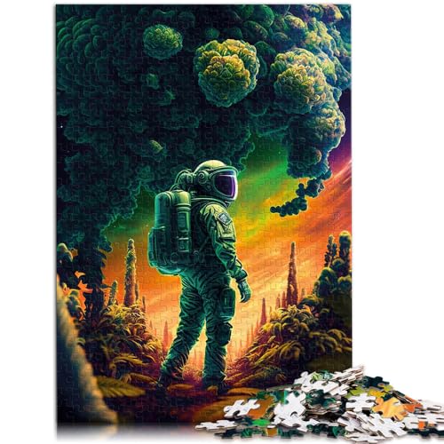 Puzzle für Erwachsene, 1000 Teile, Astronautenmuster, zum Zusammenbauen, lustige Aktivitäten zu Hause, Geburtstagsgeschenk, Reisegeschenk, 50 x 75 cm, für Teenager ab 14 Jahren Puzzle für Erwachsene, 1000 Teile, Astronautenmuster, zum Zusammenbauen, lustige Aktivitäten zu Hause, Geburtstagsgeschenk, Reisegeschenk, 50 x 75 cm, für Teenager ab 14 Jahren von SYUNFEI