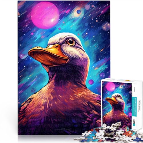 Puzzle für Erwachsene, 1000 Teile, Enten, Weltraumspielzeug, Denkspiel, ganze Familie,38x52cm, für 14-Jährige Puzzle für Erwachsene, 1000 Teile, Enten, Weltraumspielzeug, Denkspiel, ganze Familie,38x52cm, für 14-Jährige von SYUNFEI