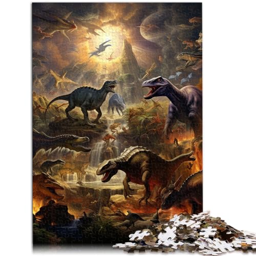 Puzzle für Erwachsene, 1000 Teile, Dinosaurierwelt-Spielzeug, Denkspiel, ganze Familie, 50 x 75 cm, für Teenager ab 14 Jahren Puzzle für Erwachsene, 1000 Teile, Dinosaurierwelt-Spielzeug, Denkspiel, ganze Familie, 50 x 75 cm, für Teenager ab 14 Jahren von SYUNFEI
