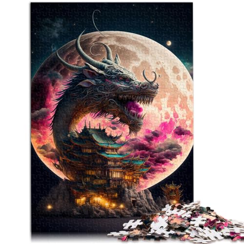 Puzzle für Erwachsene, 1000 Teile, Galaxie-Tier-Alpaka-Quizspiel, 19,7 x 29,5 Zoll, einzigartiges Herausforderungsspiel für Teenager ab 14 Jahren von SYUNFEI