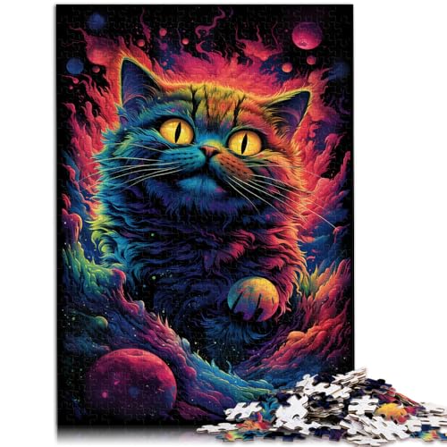 1000-teiliges Puzzle für Erwachsene, Garfield-Katzen-Spielzeug, Herausforderung der Gehirnintelligenz, süchtig machendes Spielzeug, 14,96 x 20,47 Zoll von SYUNFEI