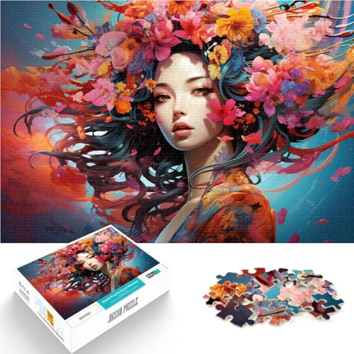 Puzzle für Erwachsene, 2000 Teile, „Geishas Stressabbau ganze Familie, 60 x 100 cm, für Teenager ab 14 Jahren von SYUNFEI