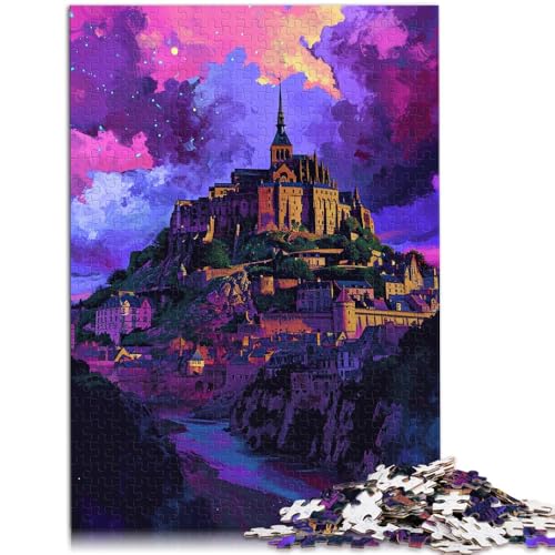 Puzzle 1000 Teile für Erwachsene Mont Saint Puzzle Lernspiele ganze Familie 14,96 in x 20,47 in Puzzle 1000 Teile für Erwachsene Mont Saint Puzzle Lernspiele ganze Familie 14,96 in x 20,47 in von SYUNFEI
