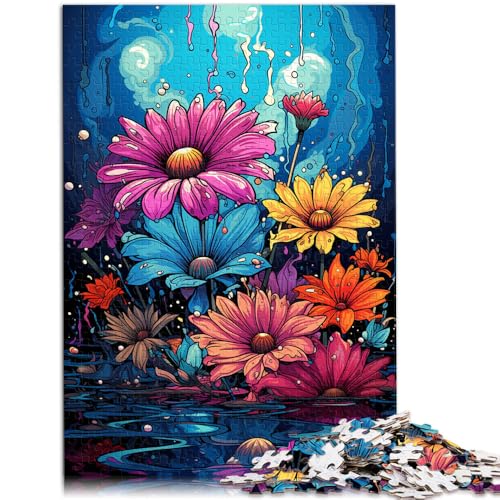2000-teiliges Puzzle für Erwachsene, kleine Gänseblümchen, für Puzzle, Familienspiel, Stressabbau, schwieriges Herausforderungspuzzle, 27,56 x 39,37 Zoll von SYUNFEI
