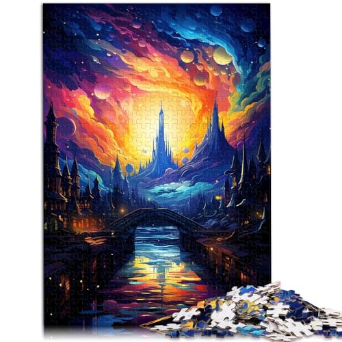 1000-teiliges Puzzle für Erwachsene, Landschaftspuzzle, Lernpuzzle, Familienspiel, 38x52cm, für Teenager ab 14 Jahren 1000-teiliges Puzzle für Erwachsene, Landschaftspuzzle, Lernpuzzle, Familienspiel, 38x52cm, für Teenager ab 14 Jahren von SYUNFEI