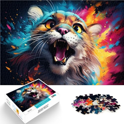 2000-teiliges Puzzle für Erwachsene, Tierpuzzle, Wanddekoration, Weihnachtswunschliste mit Weihnachtsmann, 70 x 100 cm, für 14-Jährige 2000-teiliges Puzzle für Erwachsene, Tierpuzzle, Wanddekoration, Weihnachtswunschliste mit Weihnachtsmann, 70 x 100 cm, für 14-Jährige von SYUNFEI