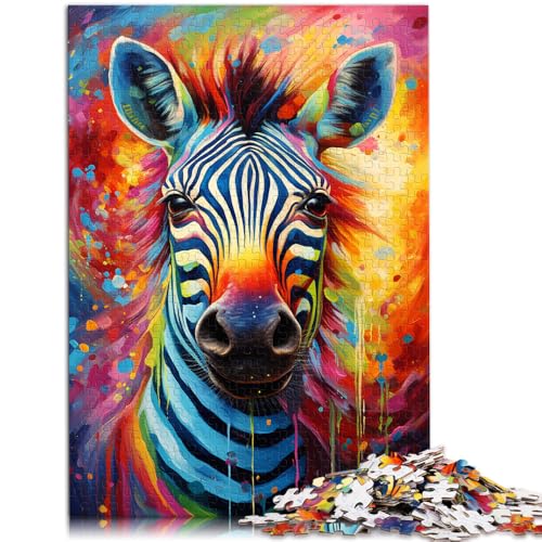 Puzzle 1000 Teile für Erwachsene, Tier-Zebra-Spielzeug. Helfen Sie dem Gehirn, süchtig machendes Spielzeug zu trainieren und Geduld zu fördern. 10,27 Zoll x 14,96 Zoll Puzzle 1000 Teile für Erwachsene, Tier-Zebra-Spielzeug. Helfen Sie dem Gehirn, süchtig machendes Spielzeug zu trainieren und Geduld zu fördern. 10,27 Zoll x 14,96 Zoll von SYUNFEI