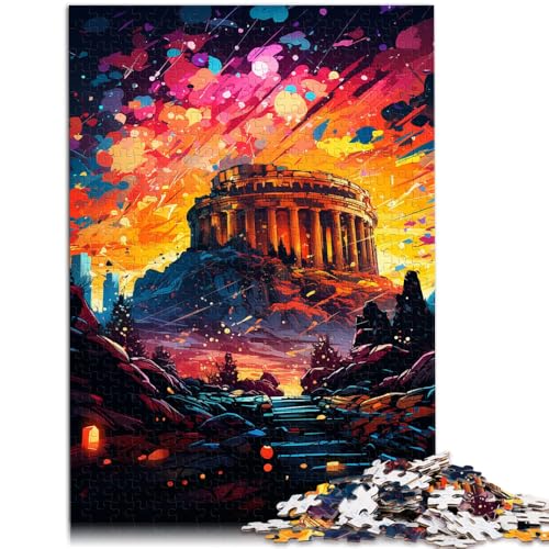 Puzzle für Erwachsene, 1000 Teile, die Akropolis, Lernspielzeug, Staycation, Zeitvertreib,38x52cm, für Jugendliche ab 14 Jahren Puzzle für Erwachsene, 1000 Teile, die Akropolis, Lernspielzeug, Staycation, Zeitvertreib,38x52cm, für Jugendliche ab 14 Jahren von SYUNFEI
