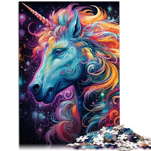 2000-teiliges Puzzle für Erwachsene, Bunte Pferde, Lernspielzeug für die Heimdekoration, 70x100 cm, für Teenager ab 14 Jahren von SYUNFEI