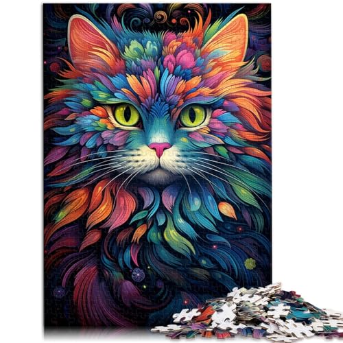 Puzzle 2000 Teile für Erwachsene, Katze, entspannendes, intellektuelles Lernspielzeug, Geschenk zum Geburtstag, 27,56 x 39,37 Zoll, für Teenager ab 14 Jahren von SYUNFEI