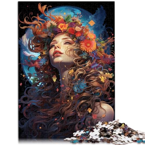 Puzzle 1000 Teile für Erwachsene, charmante Frau, Lernspielzeug, Lernspiel für Geburtstag, Weihnachten,38x52cm Puzzle 1000 Teile für Erwachsene, charmante Frau, Lernspielzeug, Lernspiel für Geburtstag, Weihnachten,38x52cm von SYUNFEI