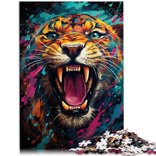 Puzzle 2000 Teile für Erwachsene, süße kleine kosmische Leoparden, Heimdekoration, Puzzle, 27,56 x 39,37 Zoll, für Teenager ab 14 Jahren von SYUNFEI