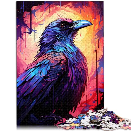 Puzzle 1000 Teile für Erwachsene, Malen, Krähe, Spiel, Spielzeug, Geburtstagsgeschenk, Geschenke, Wandkunst, 14,96 x 20,47 Zoll, für Jugendliche ab 14 Jahren Puzzle 1000 Teile für Erwachsene, Malen, Krähe, Spiel, Spielzeug, Geburtstagsgeschenk, Geschenke, Wandkunst, 14,96 x 20,47 Zoll, für Jugendliche ab 14 Jahren von SYUNFEI
