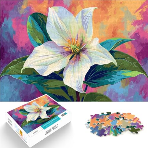 Puzzles zum Ausmalen von Blumen, 2000 Teile, 27.56 in x39.37 in, Graukartenpuzzles, Puzzles für 14-Jährige, pädagogisches Spielzeugpuzzle zum Stressabbau von SYUNFEI