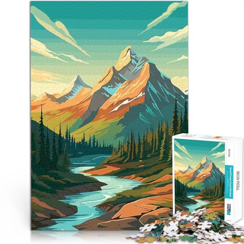 Retro Berg Vintage Puzzle 1000 Teile für Jugendliche Trainieren Sie Ihr Gehirn und Ihre Hände Verbessern Sie das Gedächtnis 38x26cm Retro Berg Vintage Puzzle 1000 Teile für Jugendliche Trainieren Sie Ihr Gehirn und Ihre Hände Verbessern Sie das Gedächtnis 38x26cm von SYUNFEI