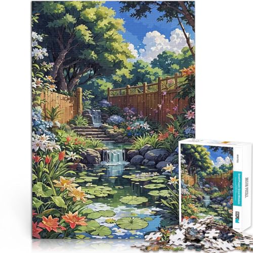 Sanfter Fluss im Teich 1000-teilige Puzzles für Teenager Lernspielzeug für die ganze Familie Eltern-Kind-Interaktion 38x26cm Sanfter Fluss im Teich 1000-teilige Puzzles für Teenager Lernspielzeug für die ganze Familie Eltern-Kind-Interaktion 38x26cm von SYUNFEI